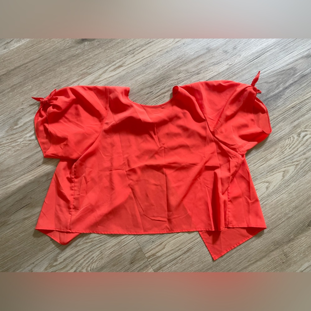 Nordstrom 1. State Orange Blouse